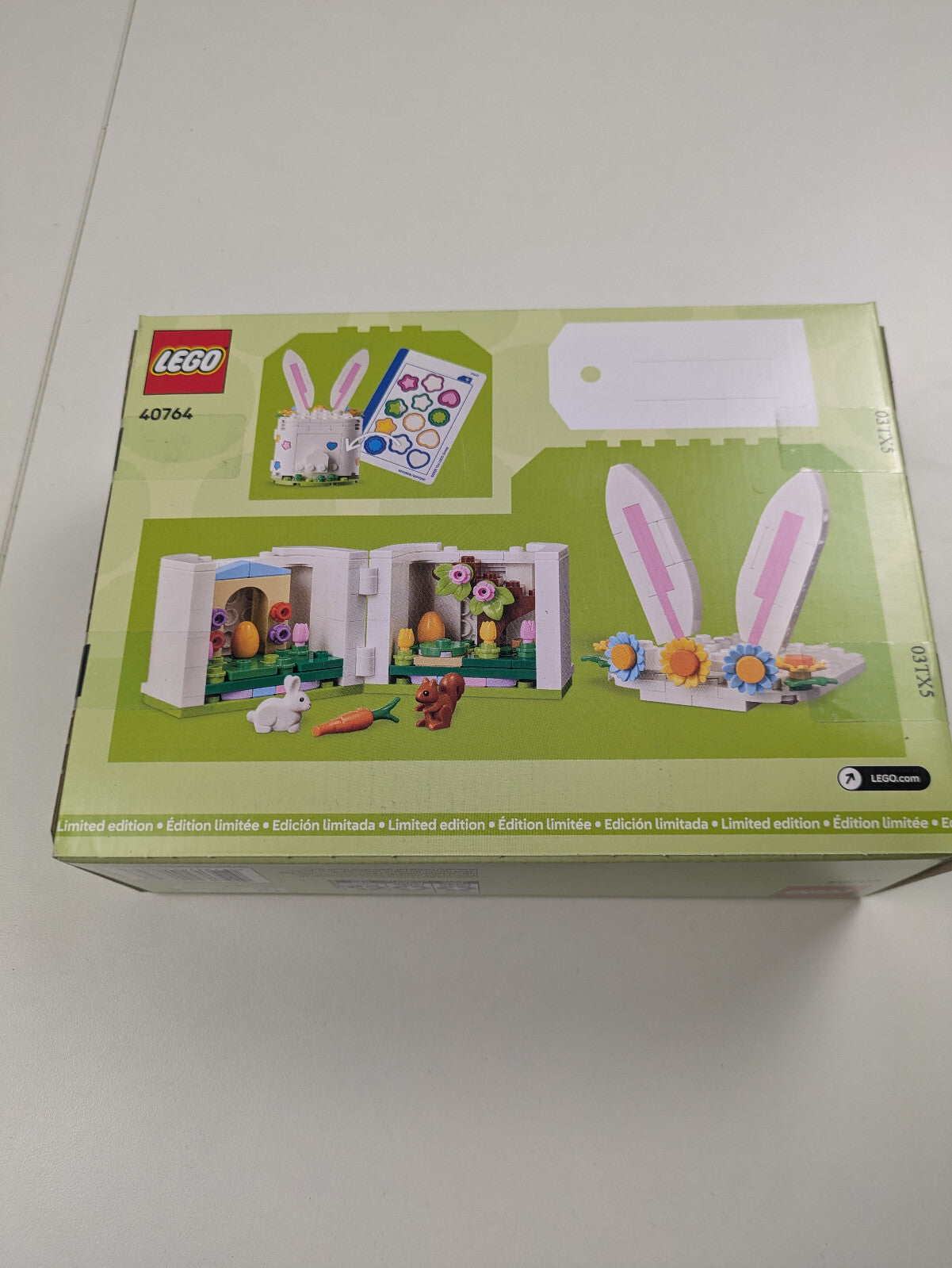 Lego Holiday & Event: Easter: Easter Bunny Surprise Set 40764 - Brand New!
