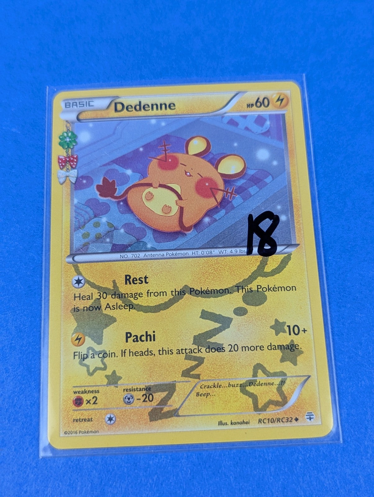 Dedenne - RC10/RC32 - Uncommon Generations - Pokemon Card - LP