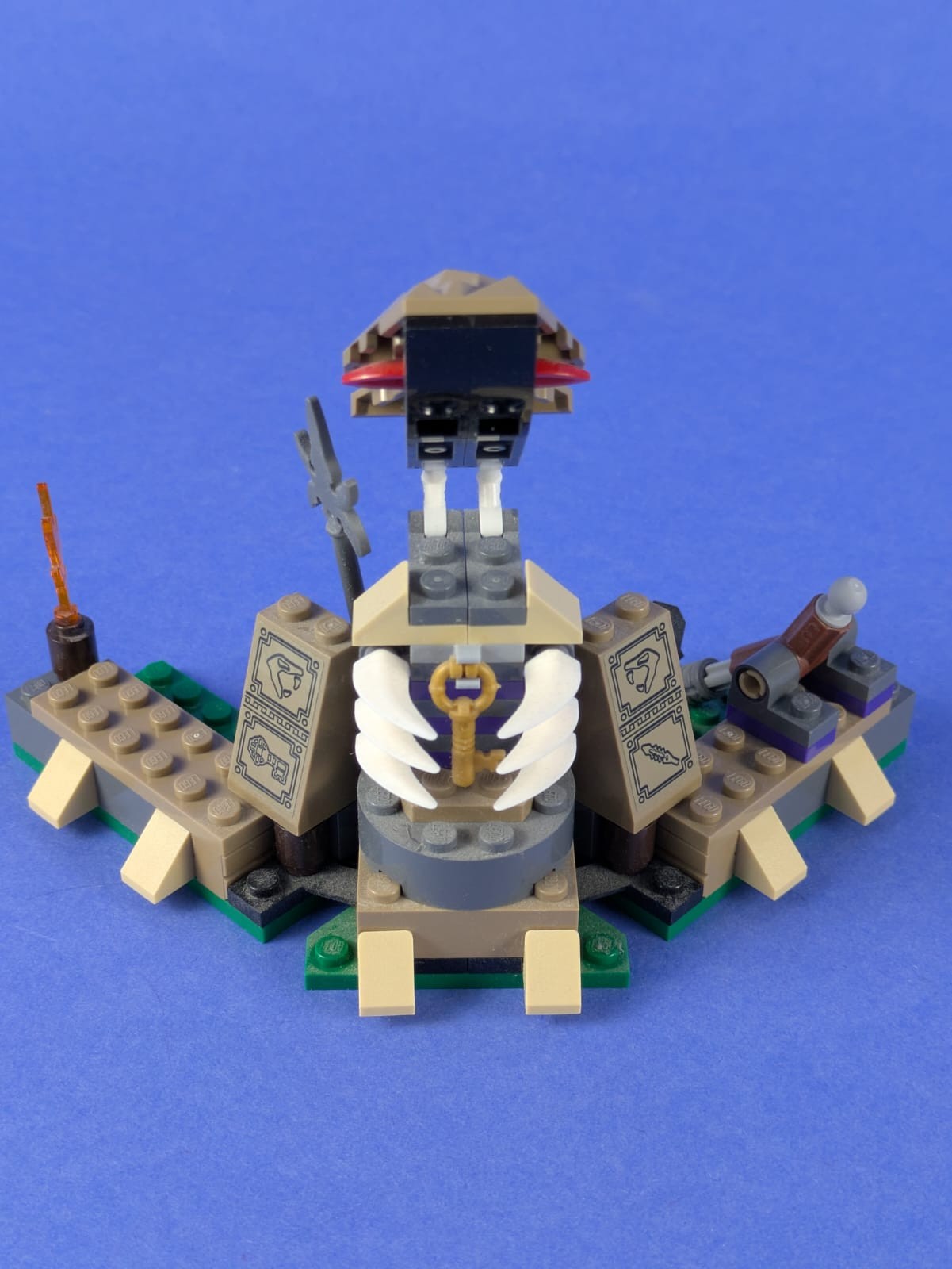 LEGO NINJAGO Titanium Dragon 70748 Incomplete Set Pre-Owned