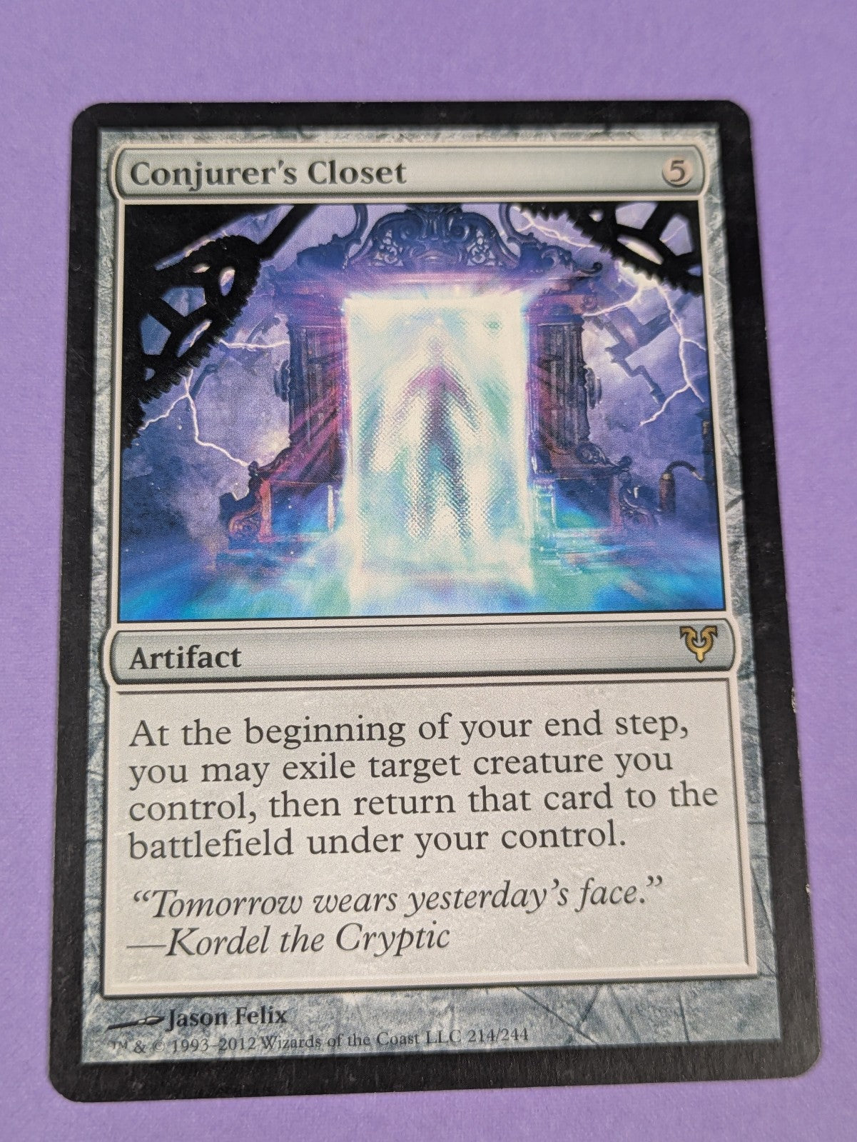 MTG Magic: Avacyn Restored: Conjurer's Closet #214/244 Rare - LP