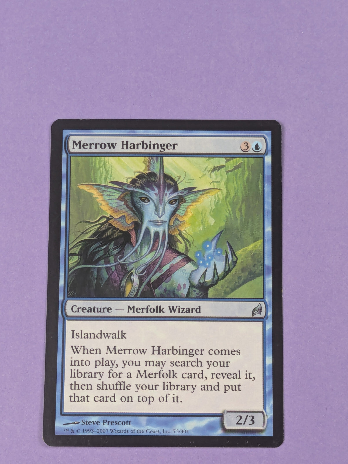 MTG Magic The Gathering: Lorwyn- Merrow Harbinger- Uncommon- Near Mint
