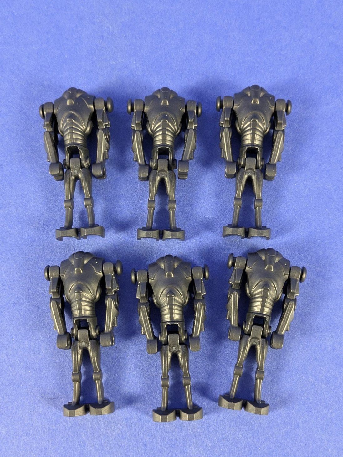 Lego Star Wars: Super Battle Droid - Pearl Dark Gray  (6X) sw1321 Set 75372