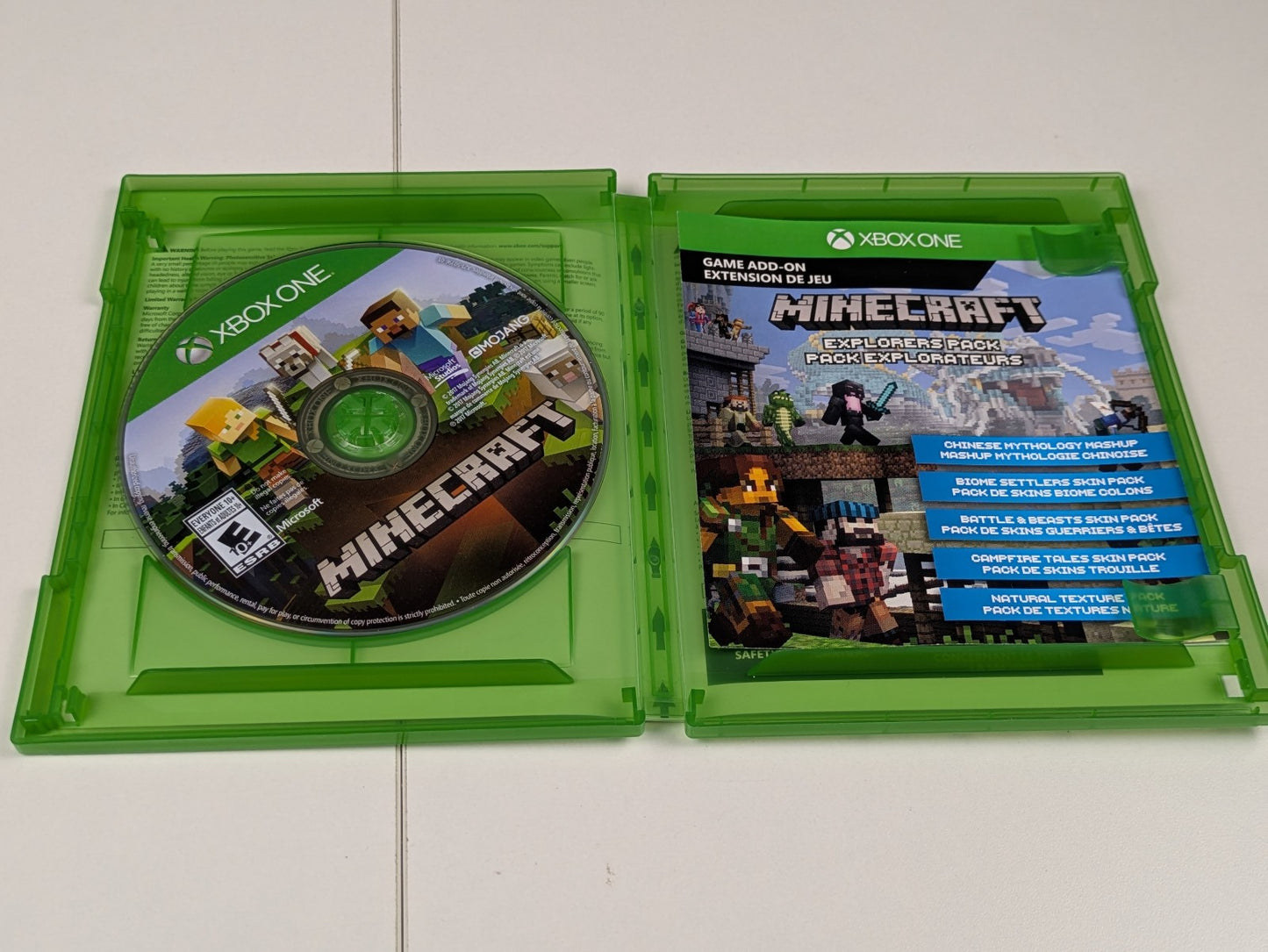 Minecraft (Xbox One, 2014) CIB