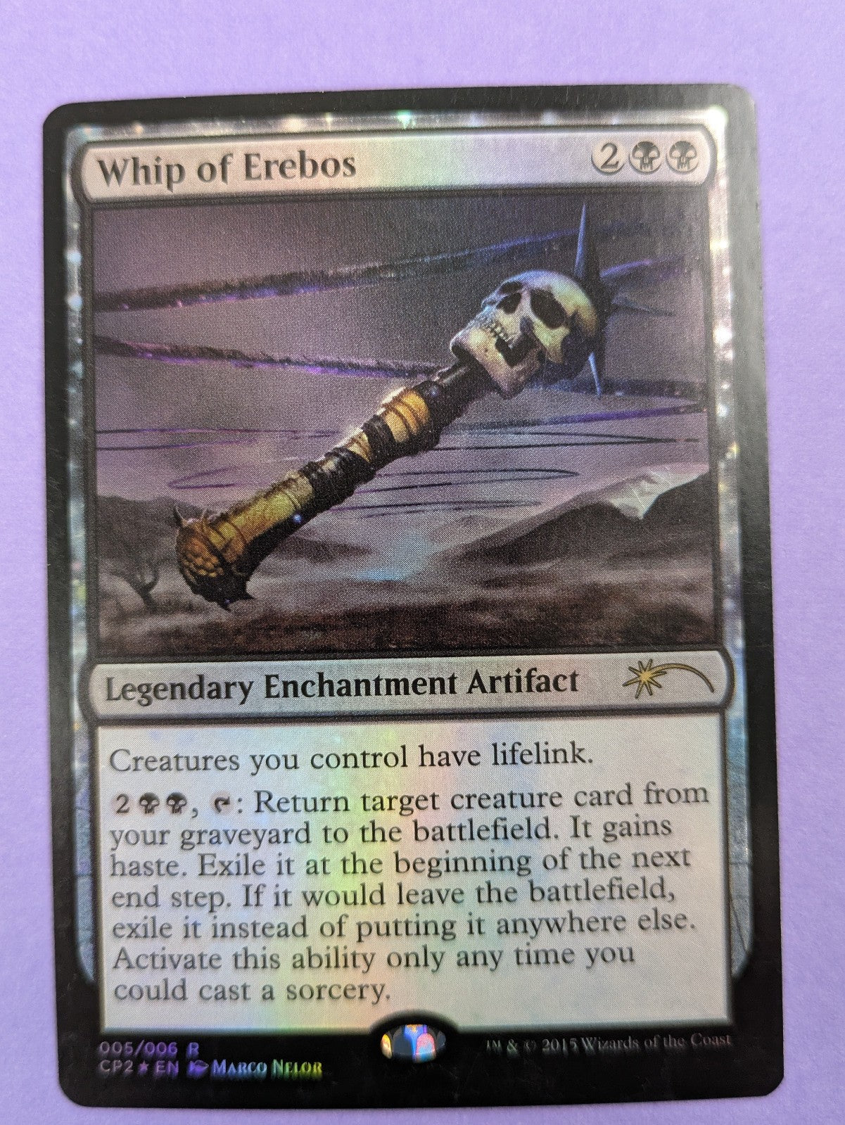 MTG Magic: Fate Reforged Clash Pack: Whip of Erebos #005/006 Rare - NM
