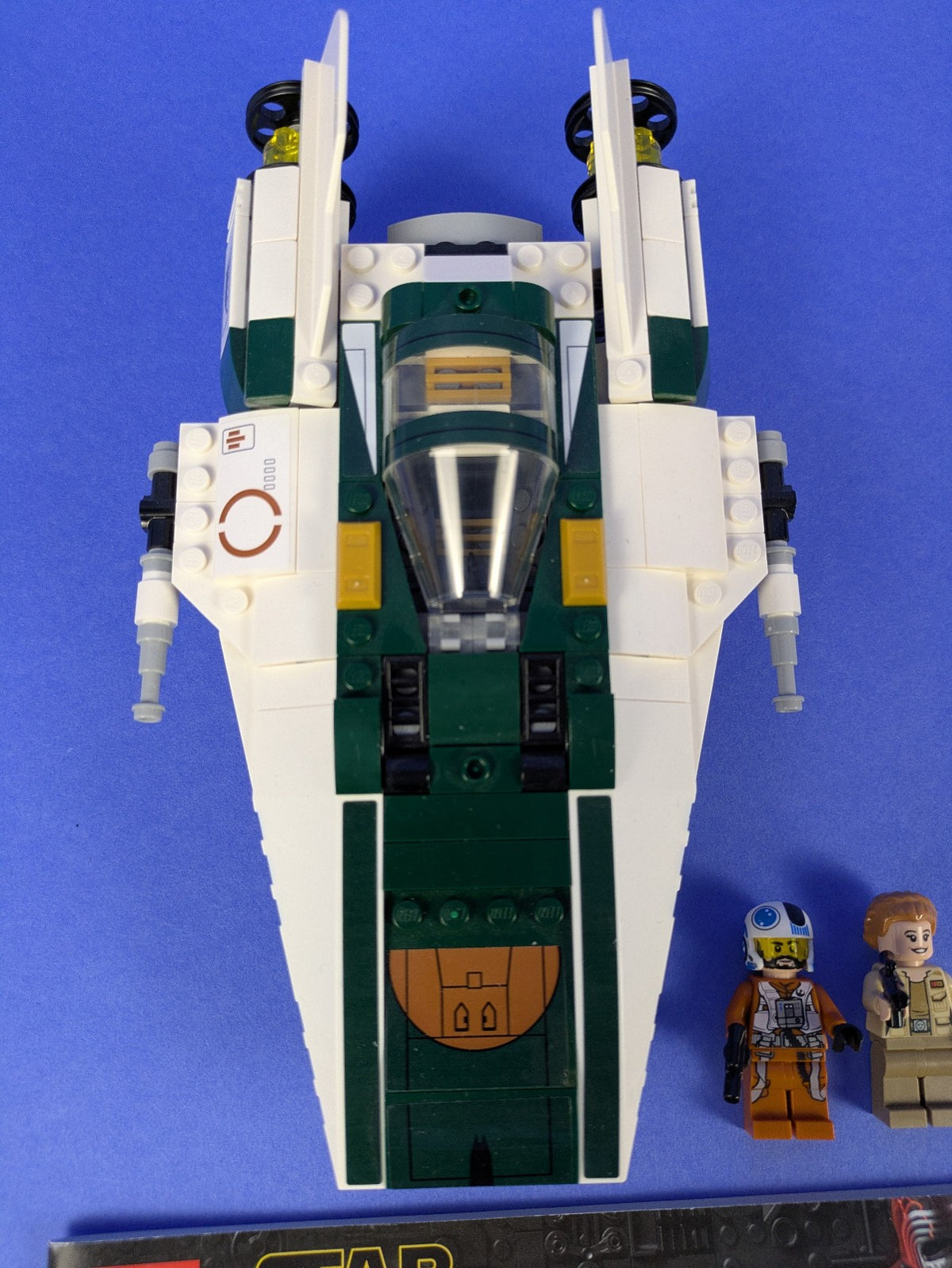 Lego Star Wars: Resistance A-Wing Starfighter Set 75248 w/ Instructions
