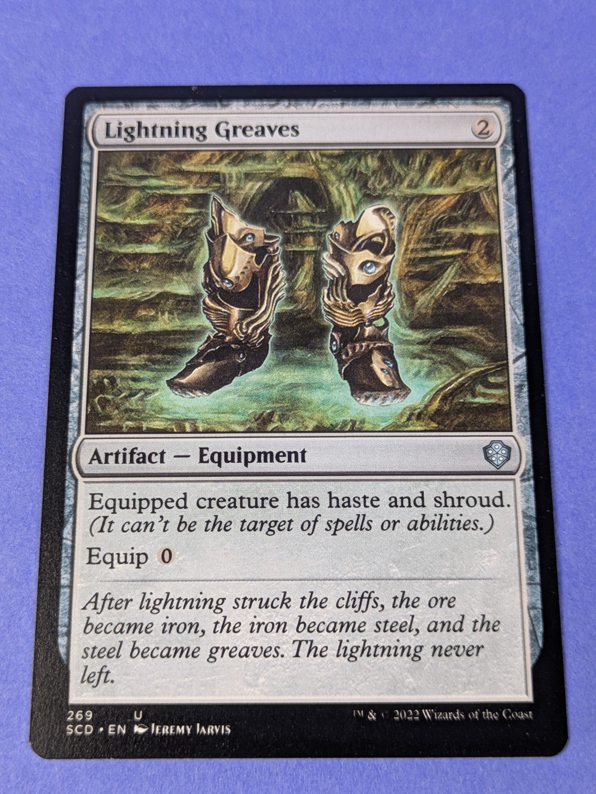 MTG Magic: Starter Commander Decks: Lightning Greaves #269 Uncommon - NM