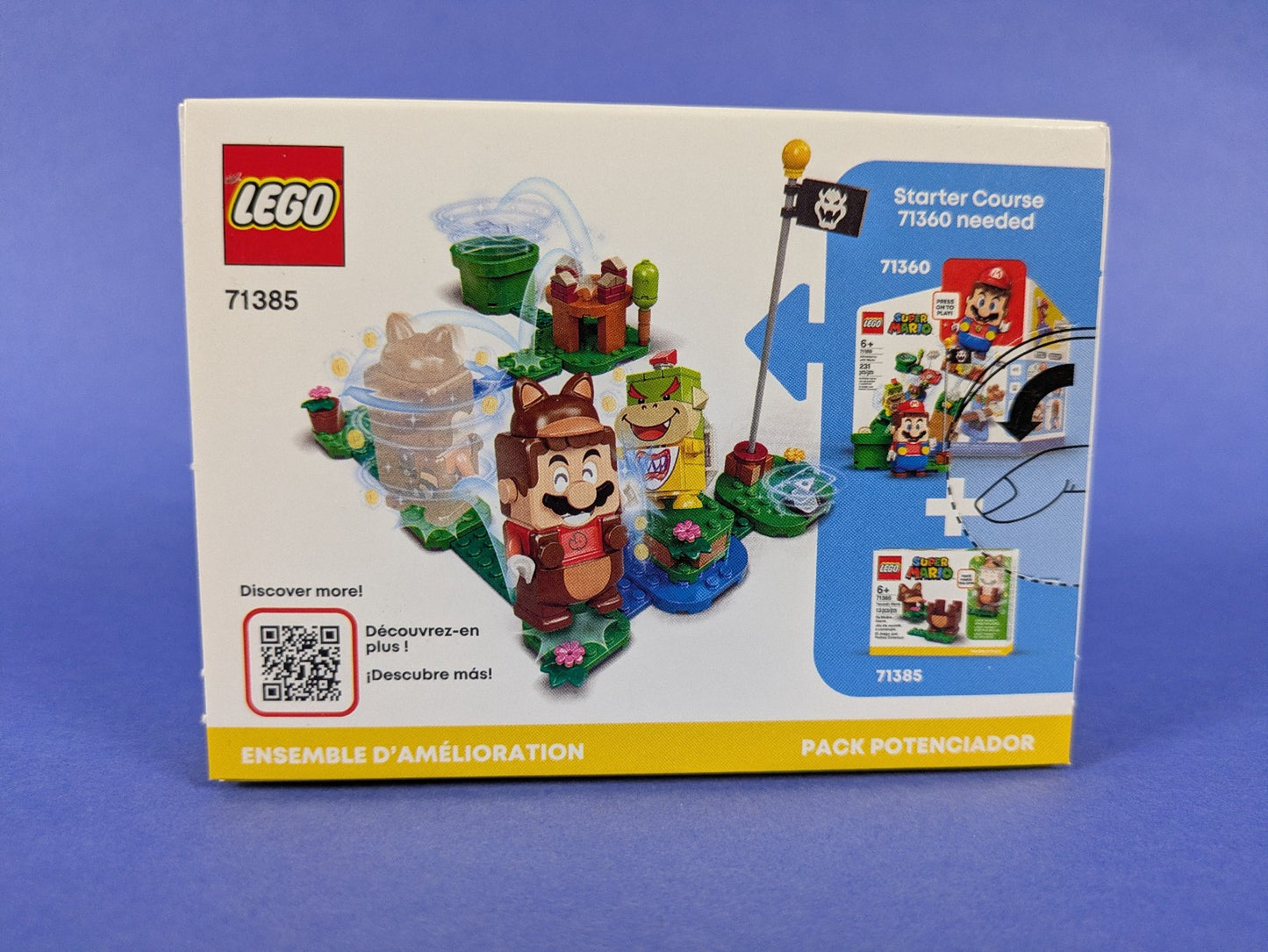 Lego Super Mario: Tanooki Mario - Power-Up Pack Set 71385 BRAND NEW