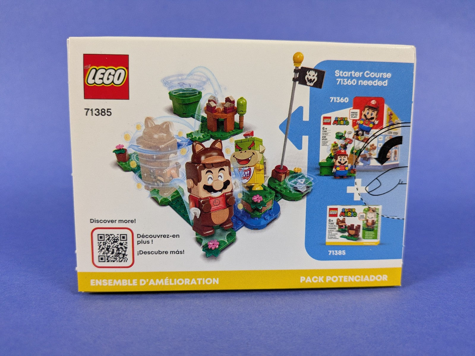 Lego Super Mario: Tanooki Mario - Power-Up Pack Set 71385 BRAND NEW