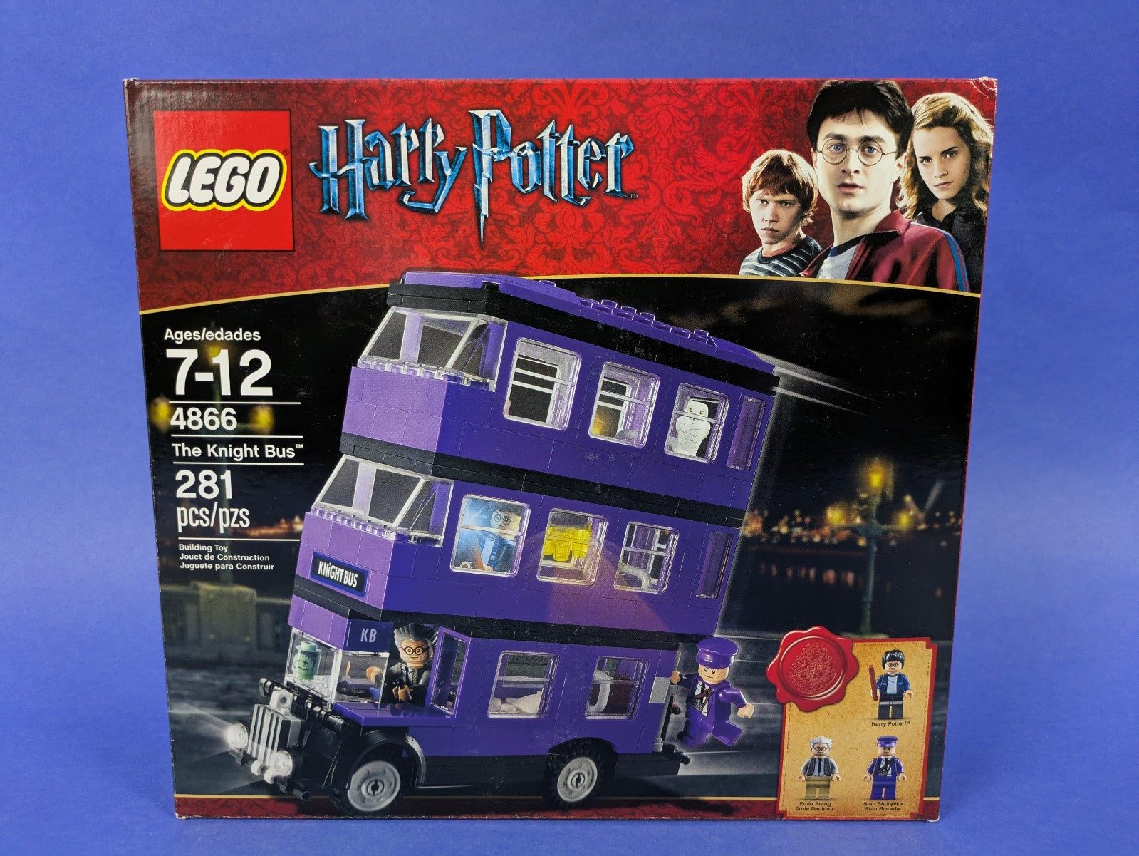 Harry Potter: Prisoner of Azkaban: The Knight Bus Set 4866 Complete Set