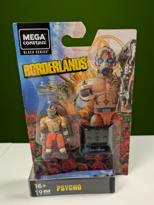 Mega Construx Borderlands Heroes Psycho GVR74 - 19pcs Brand New