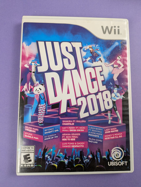 Nintendo Wii Video Game: Just Dance 2018 (Nintendo Wii, 2017) CIB