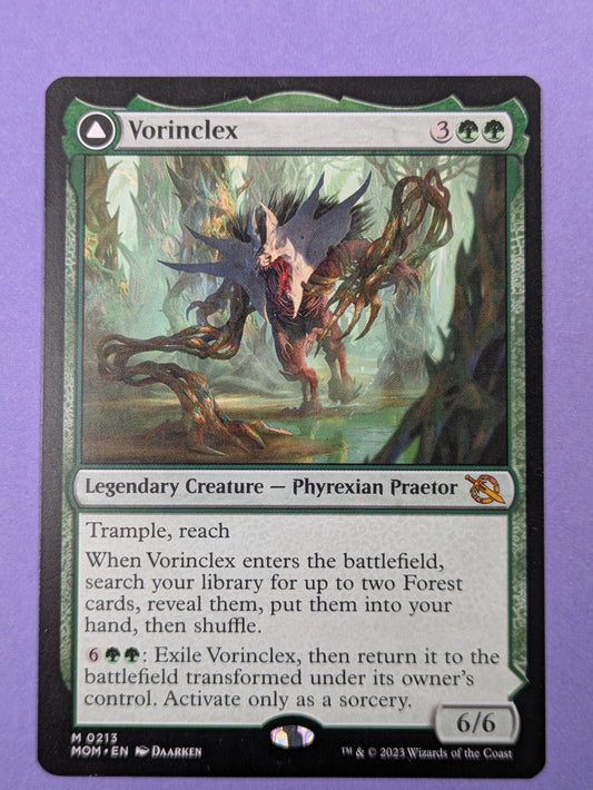 MTG: March of the Machine: Vorinclex / The Grand Evolution #0213 Mythic - NM