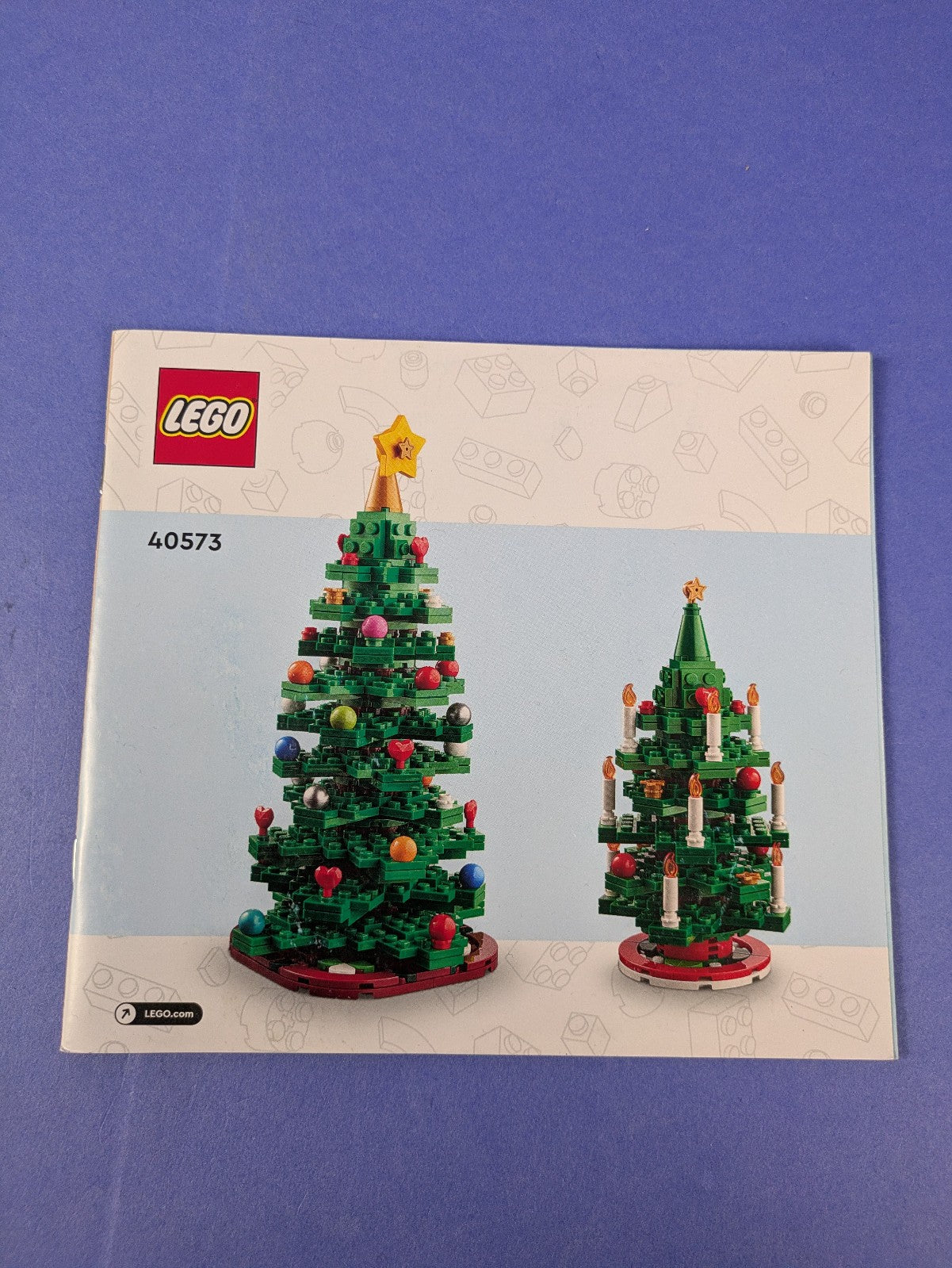 LEGO Holiday & Event Christmas Tree 40573 Complete Set Pre-Owned