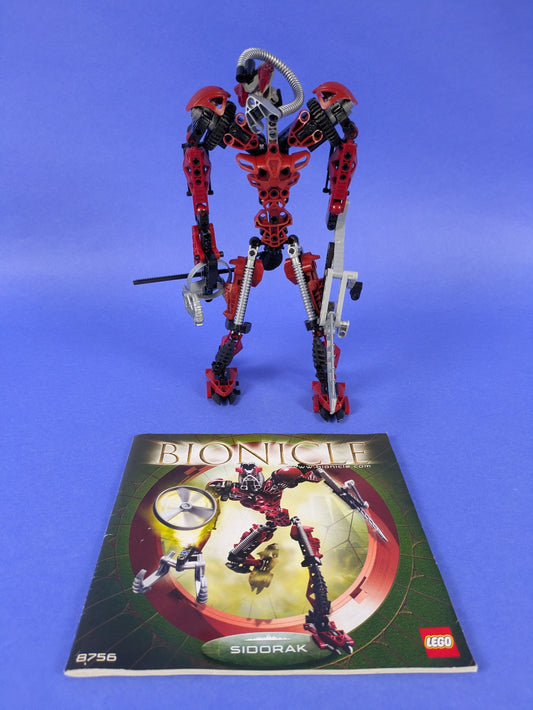 Lego BIONICLE: Titans: Sidorak Set 8756 - w/ Instructions