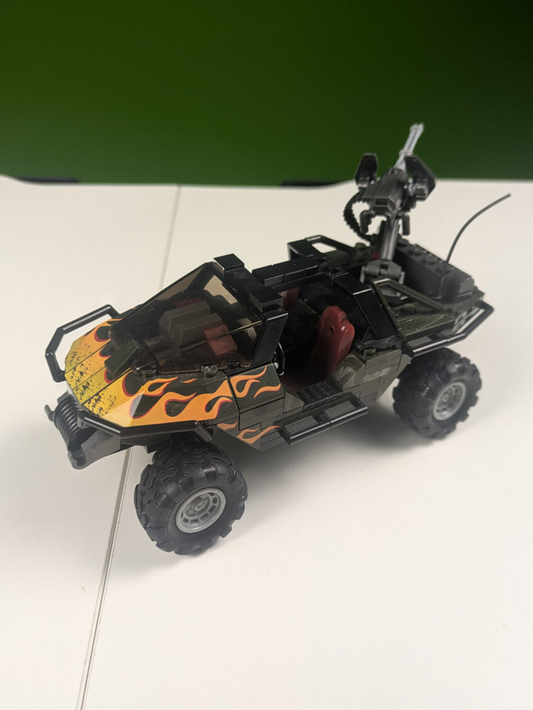 HALO Mega Bloks UNSC Flame Warthog 97449 - Vehicle Only!