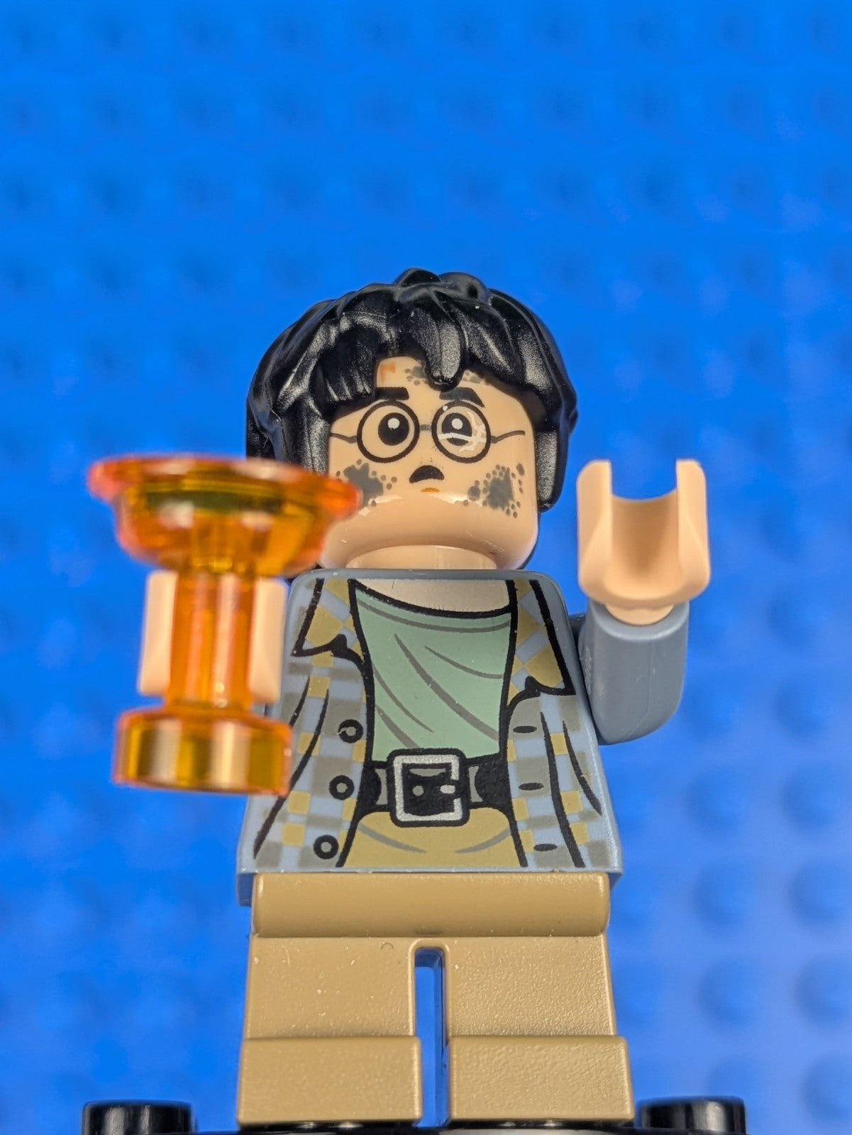 Lego Harry Potter: Harry Potter - Sand Blue Jacket hp256 Set 75978