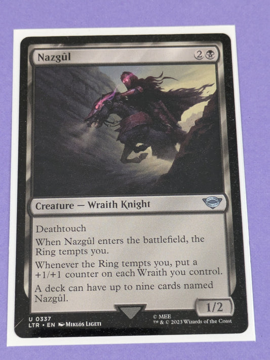 MTG: The Lord of the Rings: Nazgûl #0337 Uncommon - NM