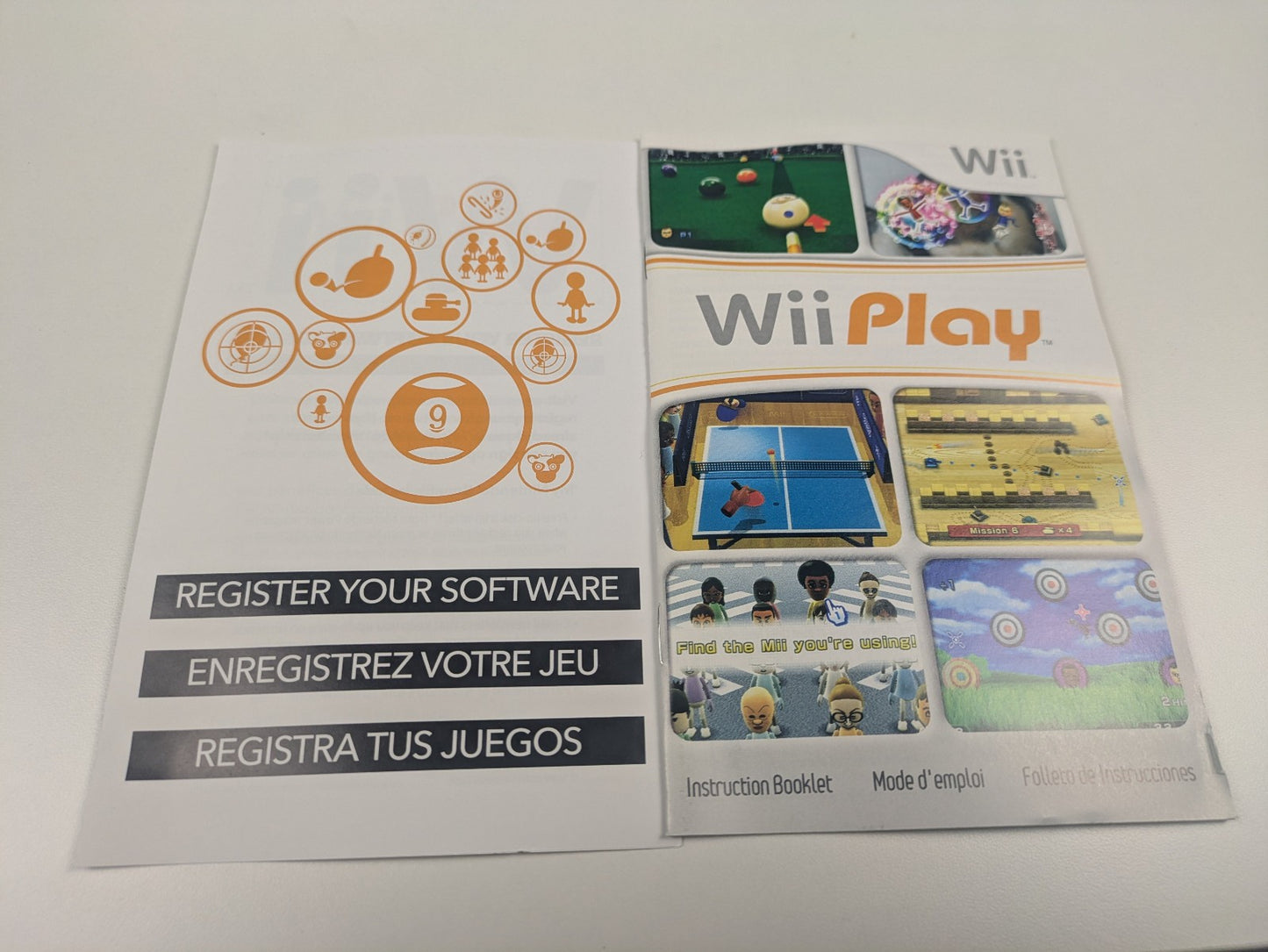 Wii Play (Nintendo Wii, 2006) CIB