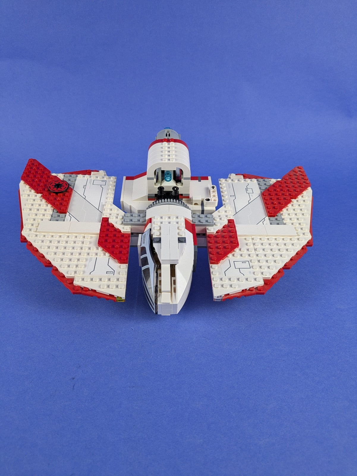 LEGO Star Wars T-6 Jedi Shuttle 7931 Incomplete Set Pre-Owned