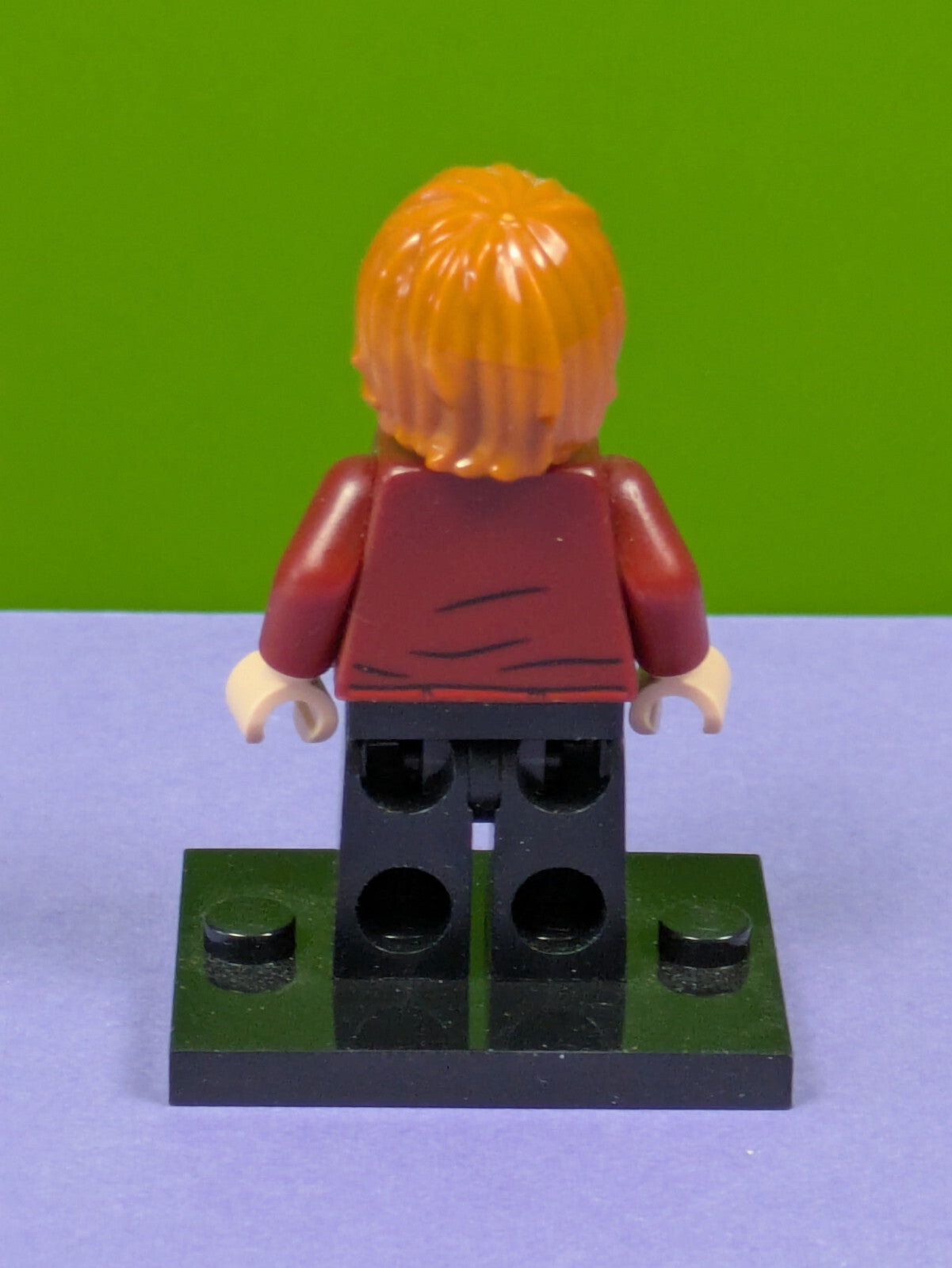 Lego Harry Potter:Half-Blood Prince:Ron Weasley Dark Red Sweater hp214 Set 75980