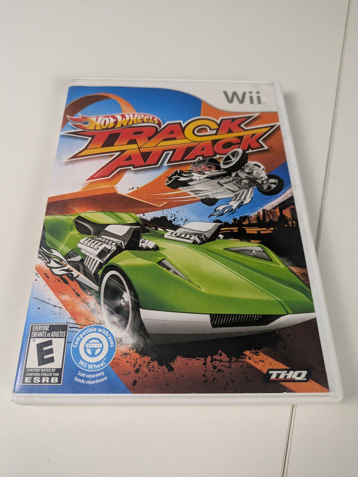 Hot Wheels: Track Attack (Nintendo Wii, 2010) CIB
