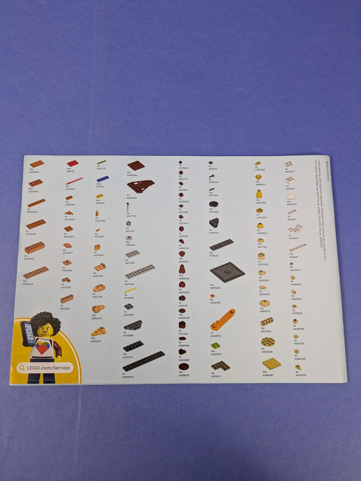 LEGO LEGO Brand Traditional Chess Set 40719 Complete Set Pre-Owned
