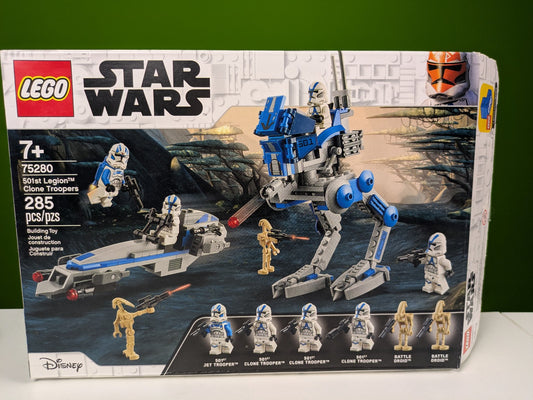 Lego Star Wars: The Clone Wars: 501st Legion Clone Troopers Set 75280 - Complete
