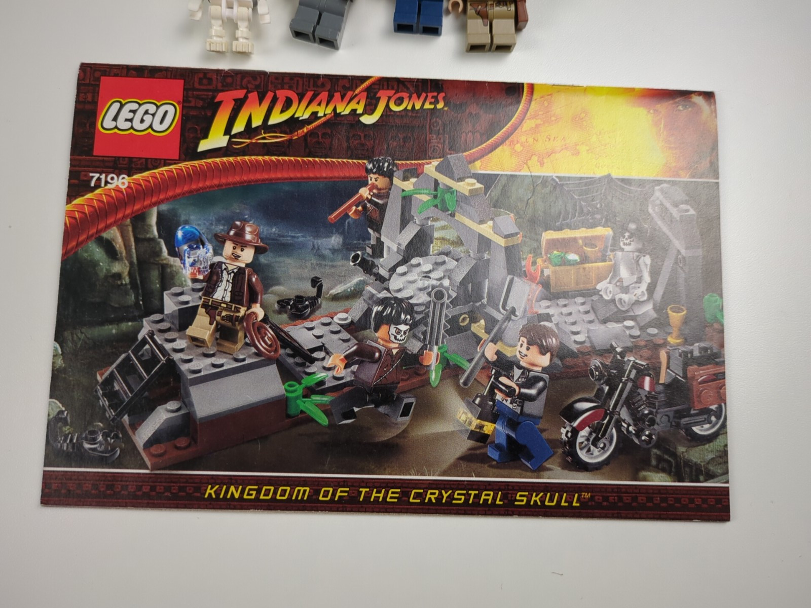 Lego Indiana Jones: Chauchilla Cemetery Battle 7196 - w/ Instructions