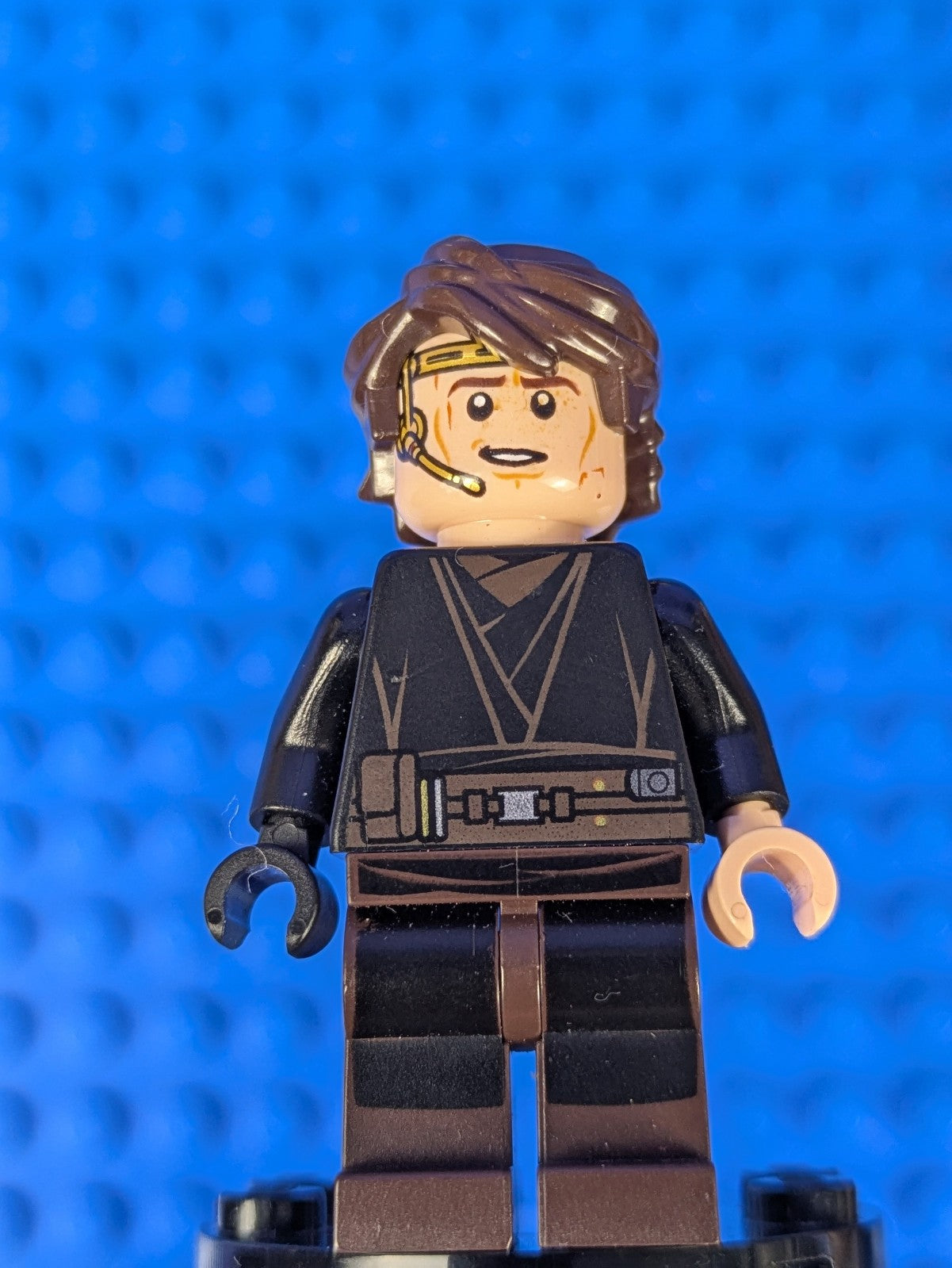 Lego Star Wars: Anakin Skywalker (Dark Brown Legs, Headset) sw0526 Set 75038