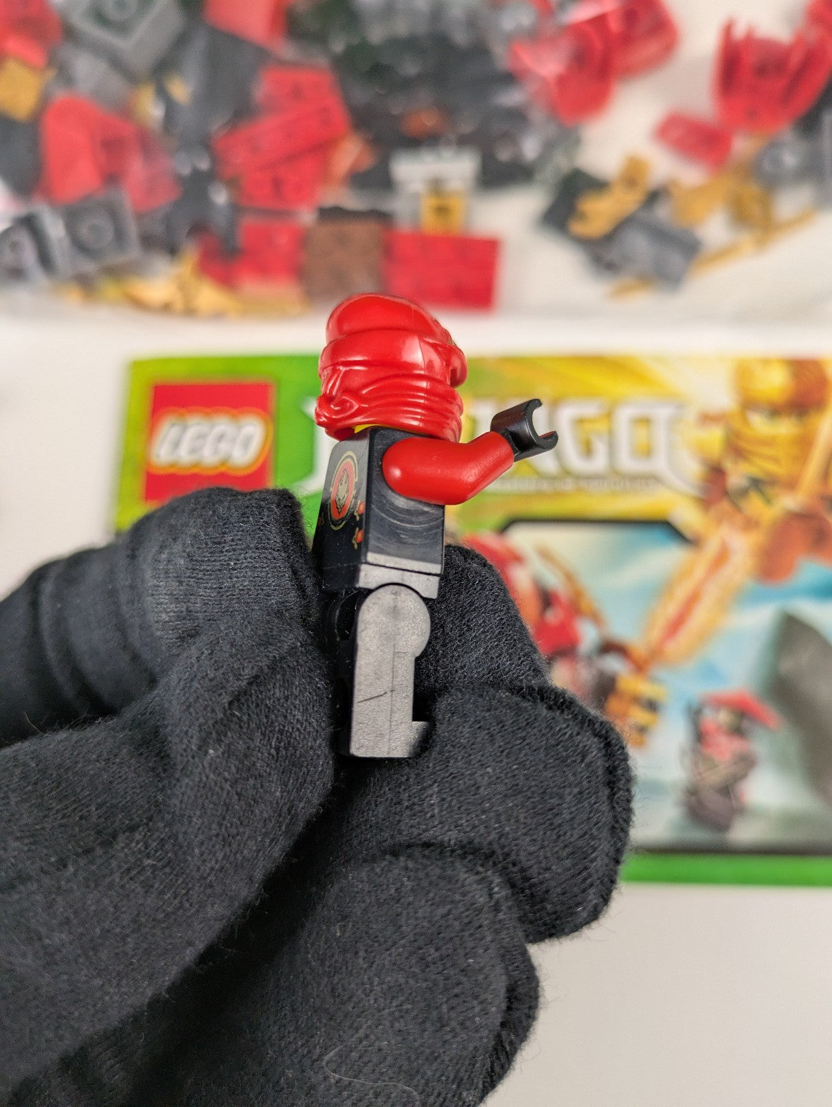 Lego NINJAGO: The Final Battle: Kai's Fire Mech Set 70500 - w/ Instructions