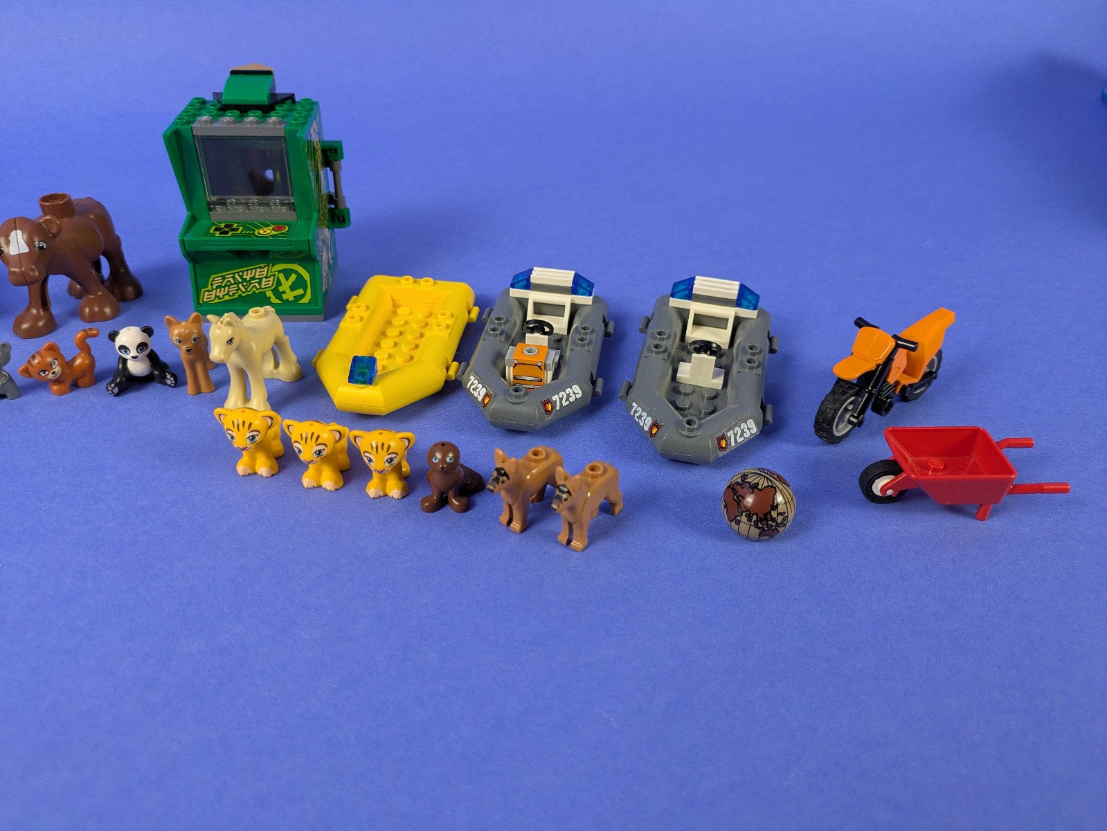 Lego Bundle Set: Random Assorted Authentic Animals, Bikes, Boat, and more!