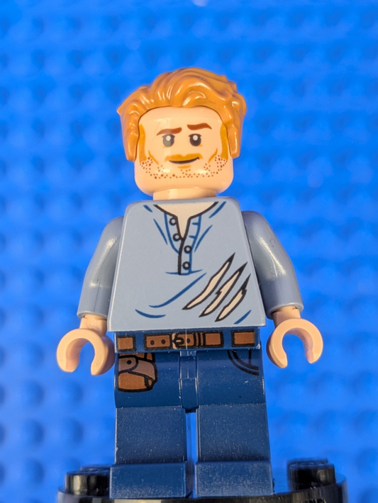 Lego Jurassic World: Fallen Kingdom: Owen Grady - Ripped Shirt jw020 Set 75929