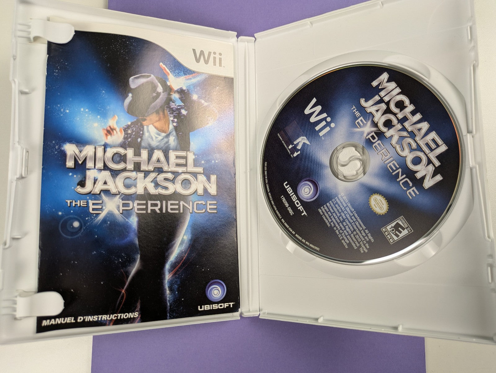 Nintendo Wii Video Game: Michael Jackson The Experience (Nintendo Wii, 2009) CIB