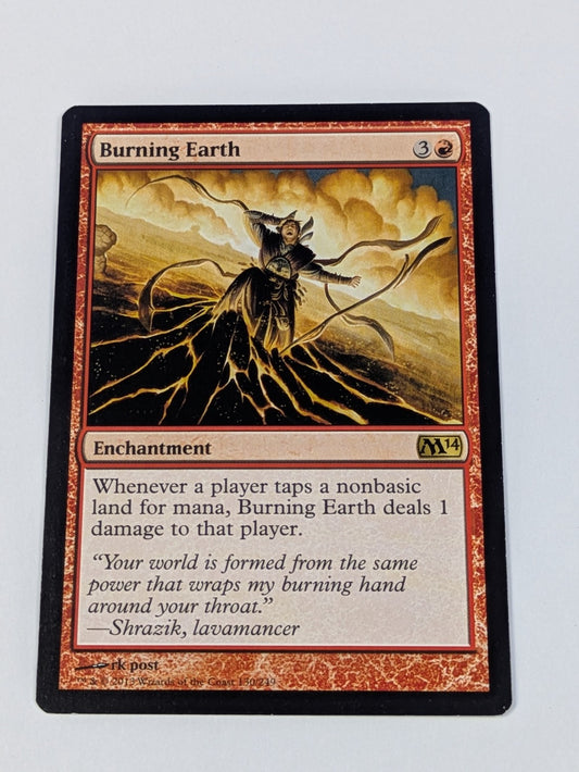 MTG Magic: Magic 2014 Core Set: Burning Earth #130/249 Rare - LP