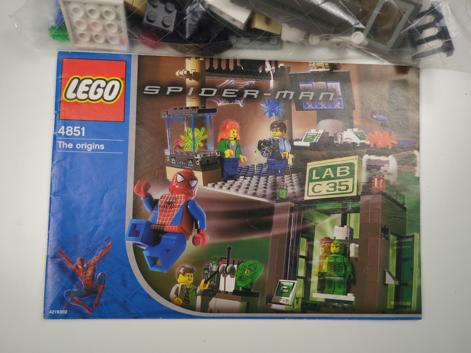 Lego Super Heroes: Spider-Man: The Origins Set 4851 - w/ Instructions