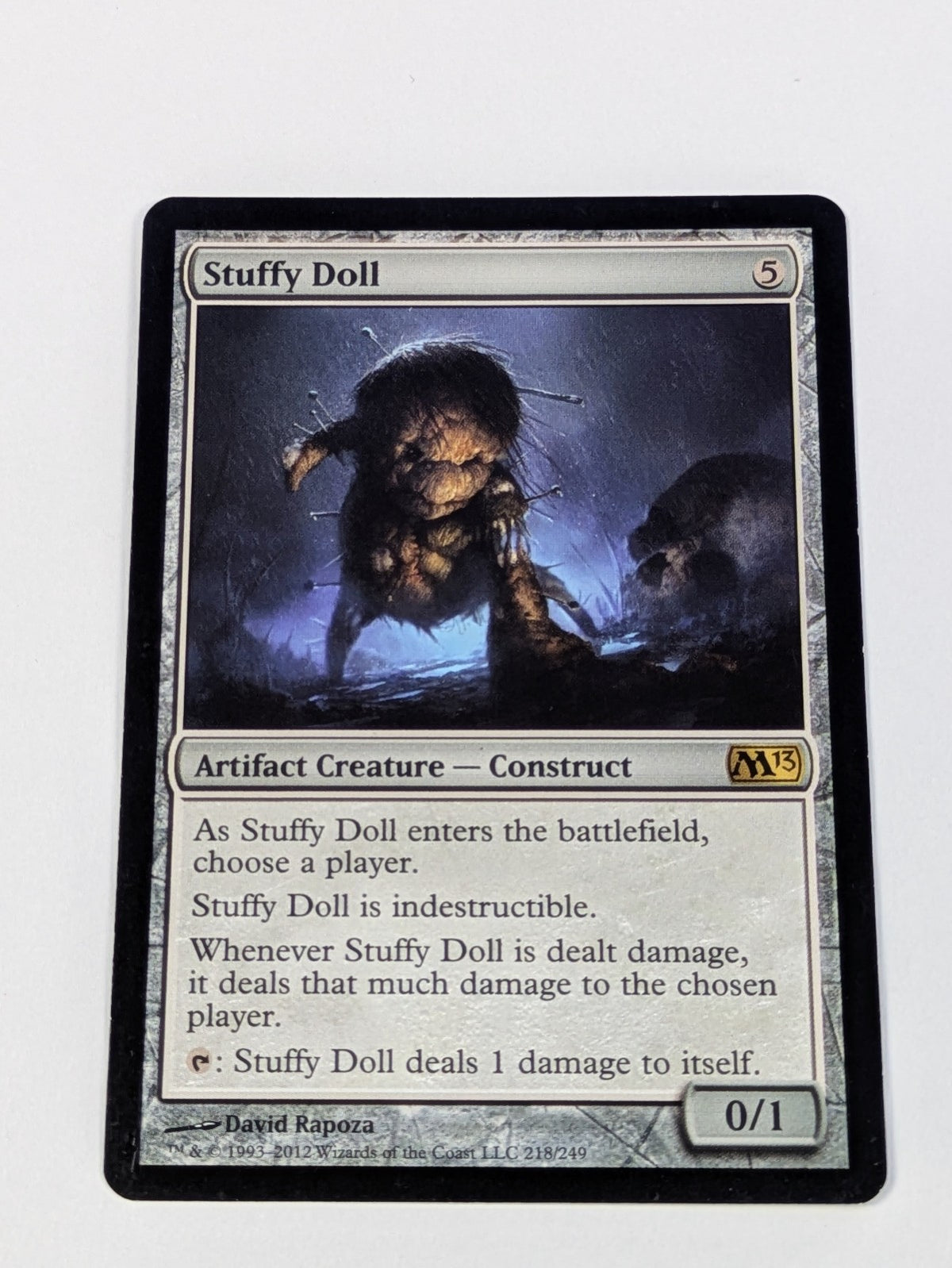 MTG Magic: Magic 2013 M13: Stuffy Doll #218/249 Rare - LP
