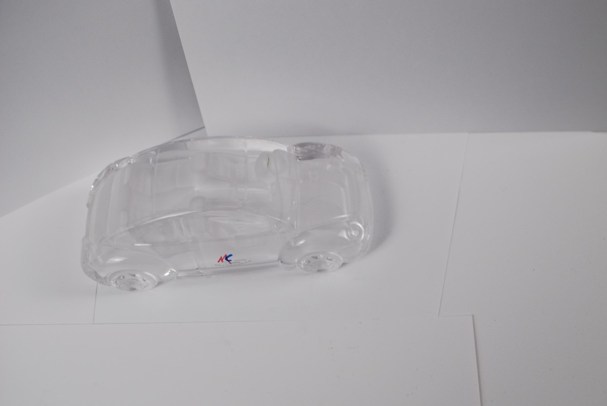 Hofbauer Magic Crystal New VW Volkswagen Beetle GVN-8038 Glass Car Paperweight