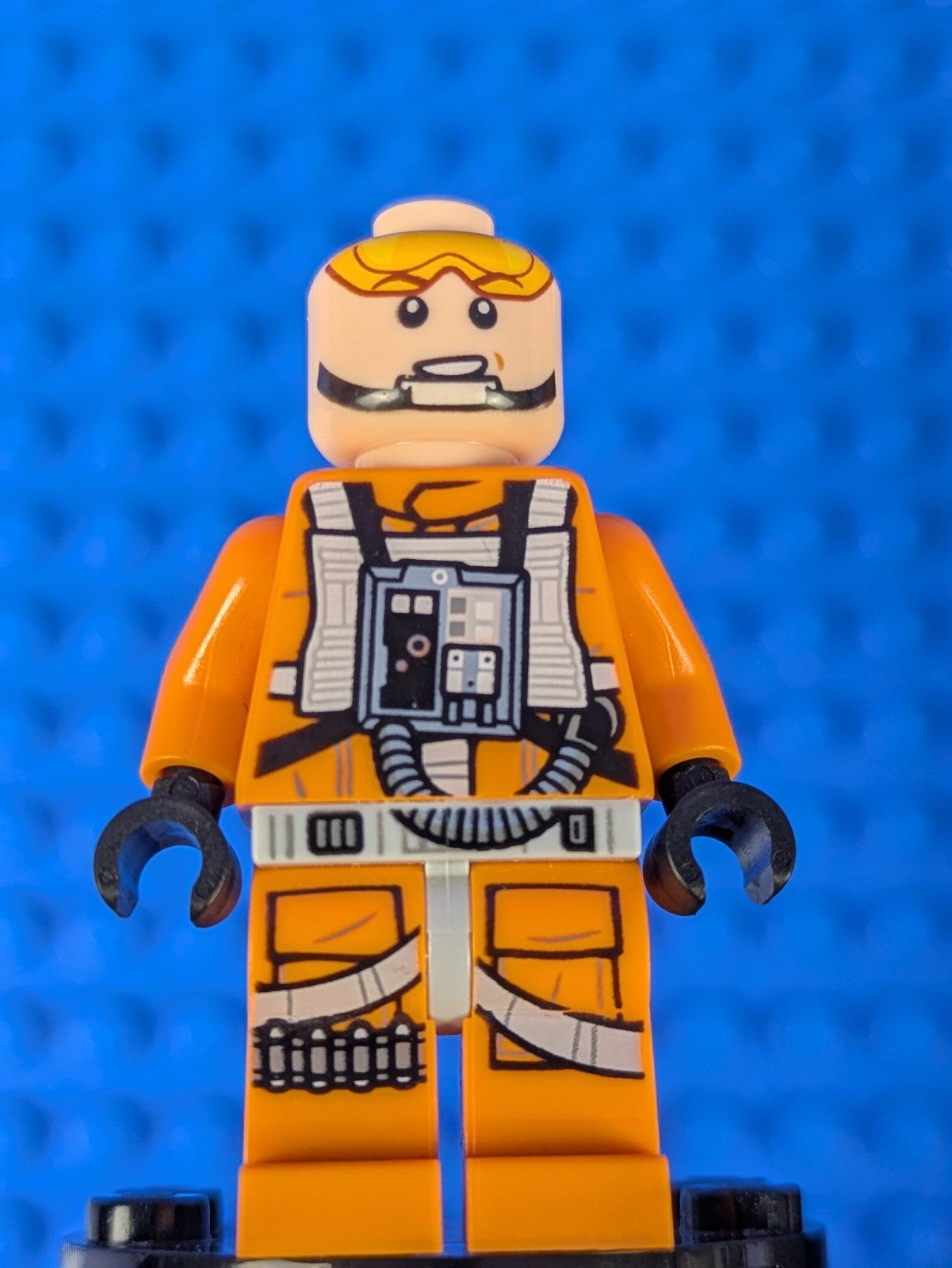 Lego Star Wars: Luke Skywalker (Pilot, Visor Up / Down) sw1139 Set 75313