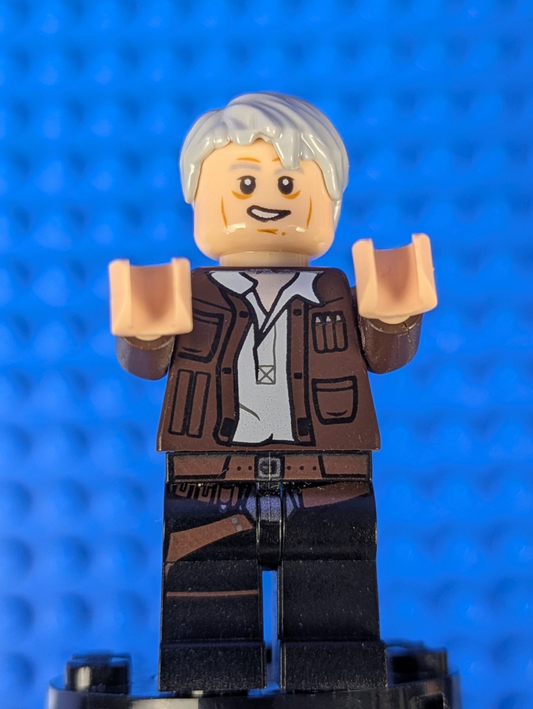 Lego Star Wars: Han Solo, Old (Lopsided Grin) sw0675 Set 75105
