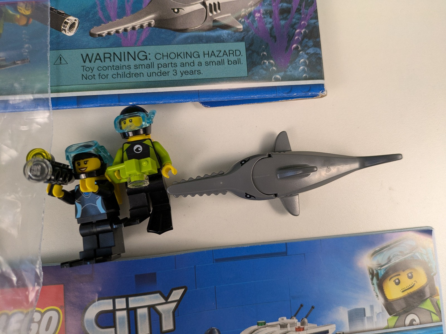 Lego Town: City: Harbor: Diving Yacht Set 60221 - Complete Set