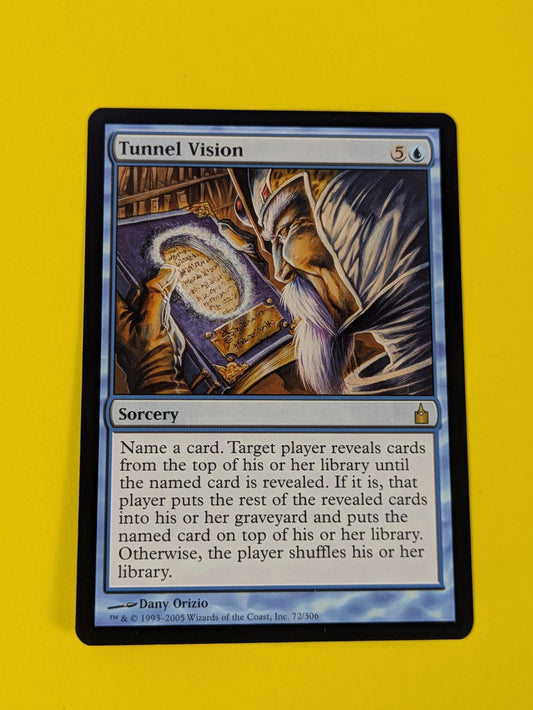 MTG Magic: Ravnica: City of Guilds: Tunnel Vision #72/306 Rare - NM