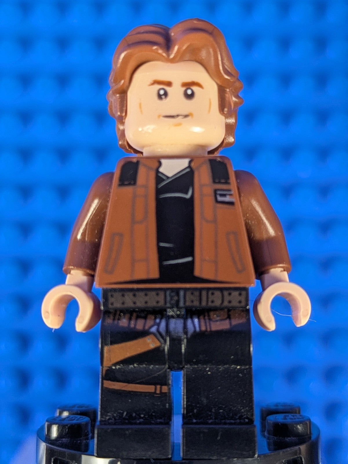 Lego Star Wars: Han Solo, Black Legs with Holster Pattern sw0921 Set 75212