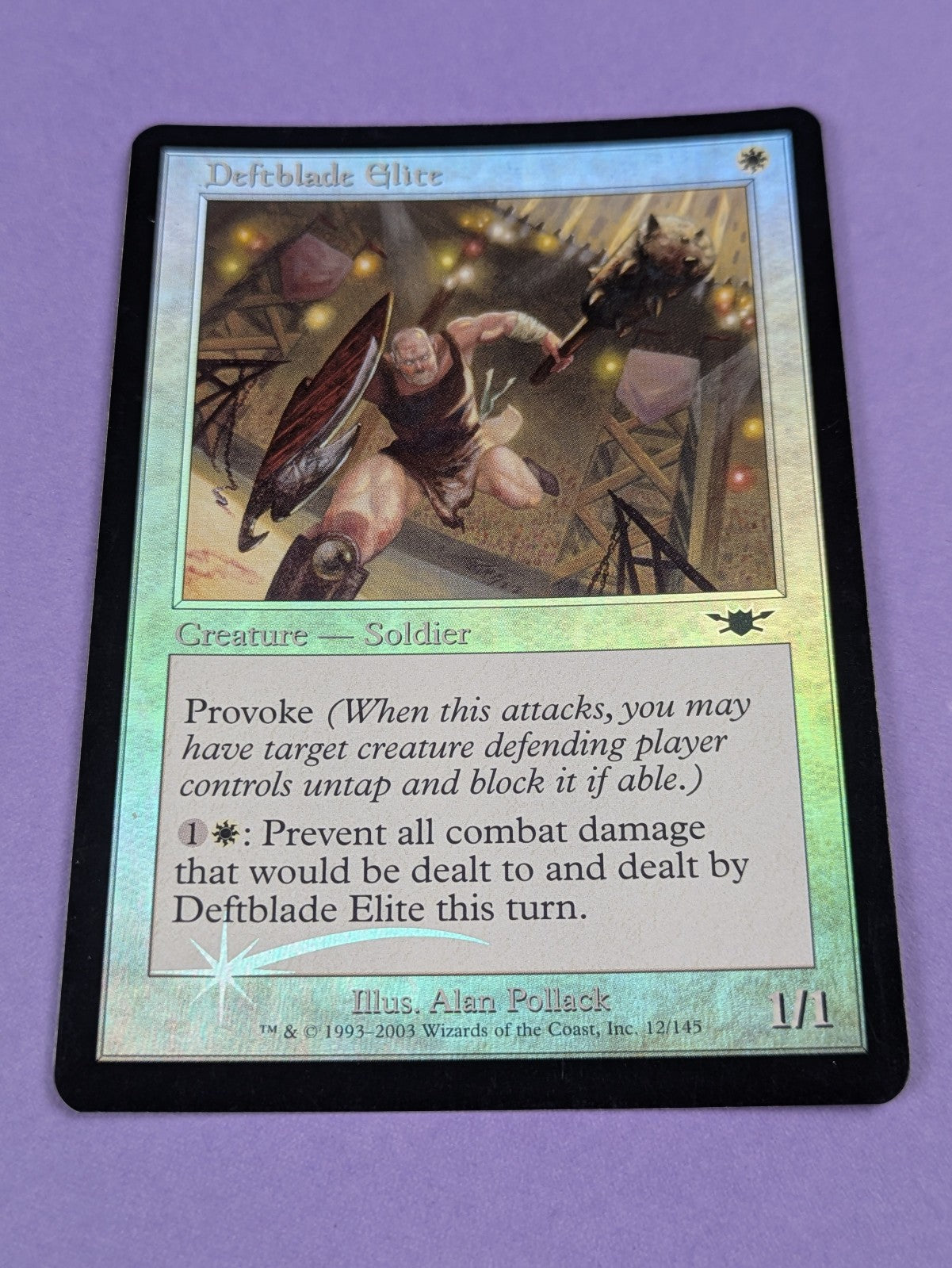 MTG Magic: Legions: Deftblade Elite Foil #12/145 Common - LP
