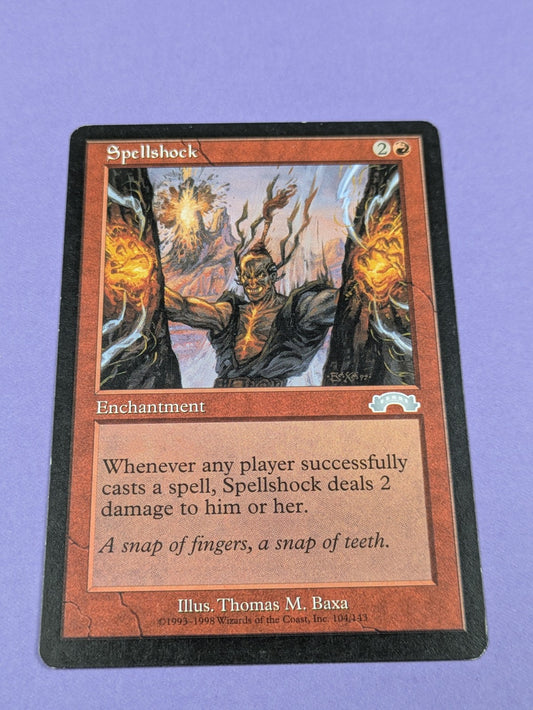 MTG Magic: Exodus: Spellshock #104/143 Uncommon - LP