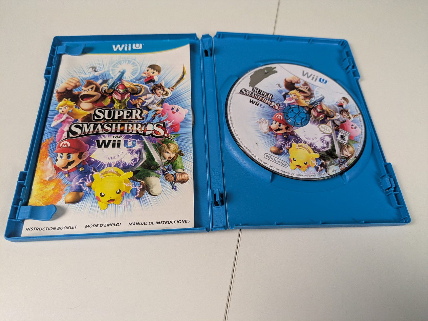 Super Smash Bros. for Wii U (Nintendo Wii U, 2014) CIB