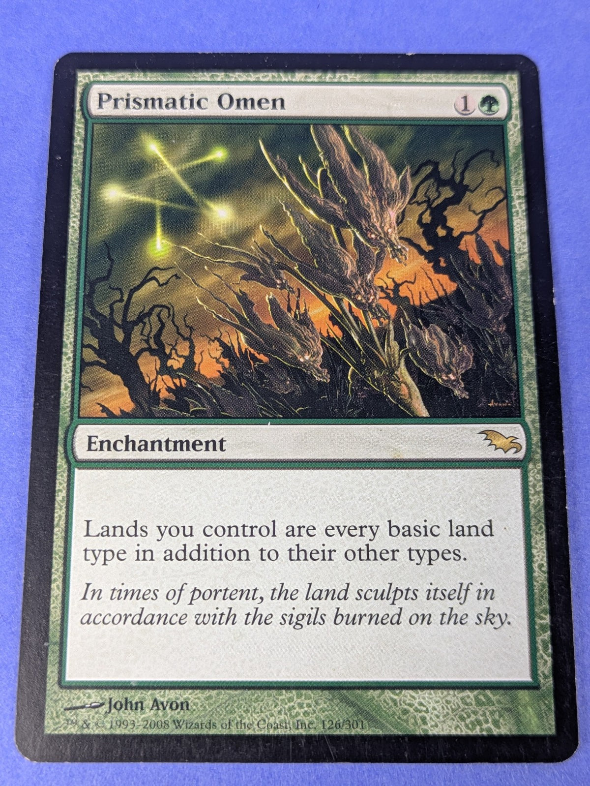 MTG Magic: Shadowmoor: Prismatic Omen #126/301 Rare - LP