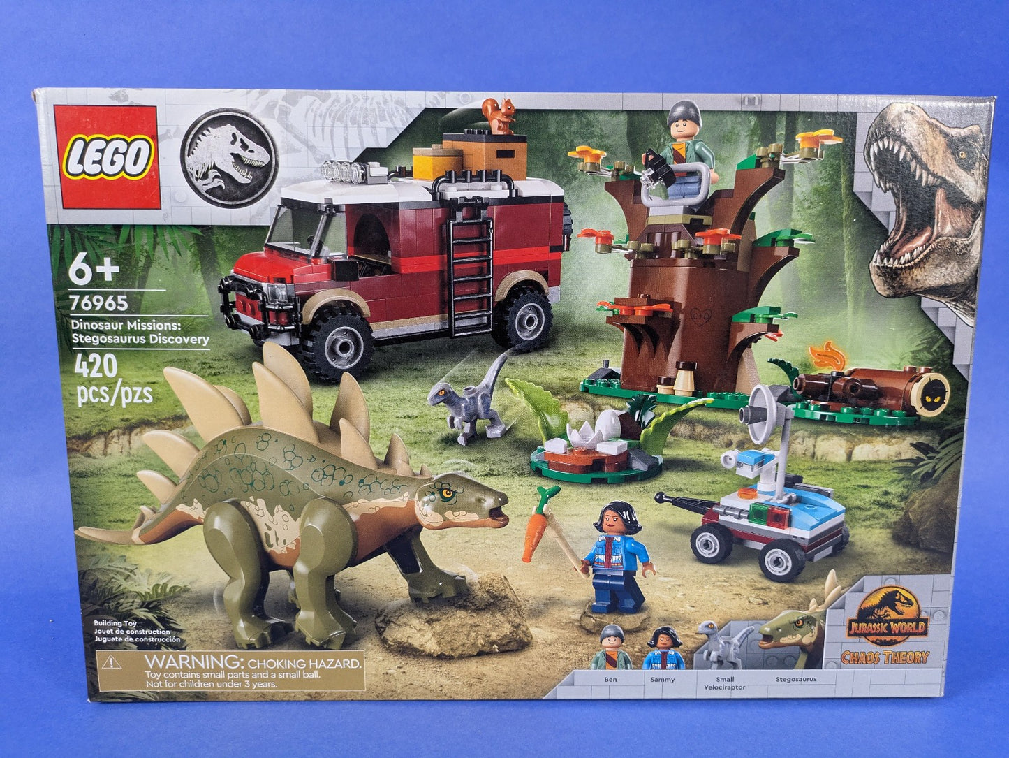 Lego Jurassic World: Dinosaur Missions: Stegosaurus Discovery 76965 BRAND NEW