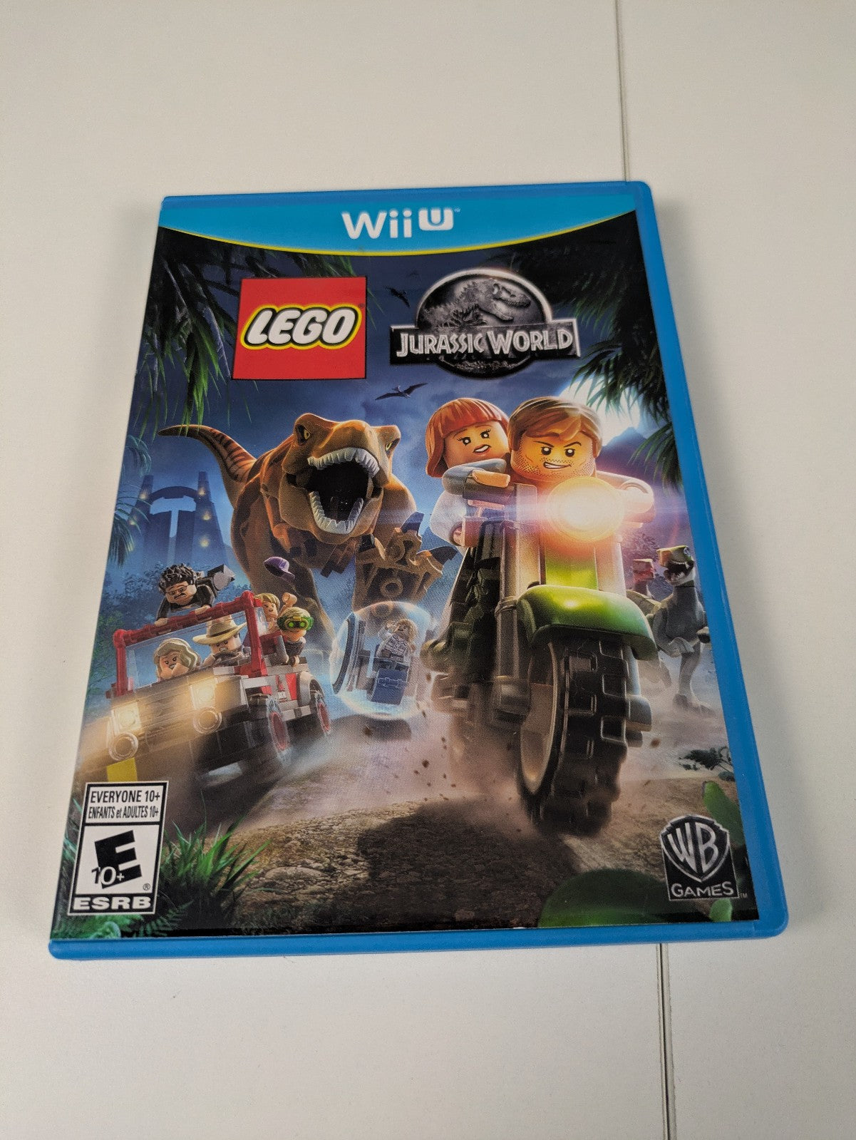 LEGO Jurassic World (Nintendo Wii U, 2015) CIB