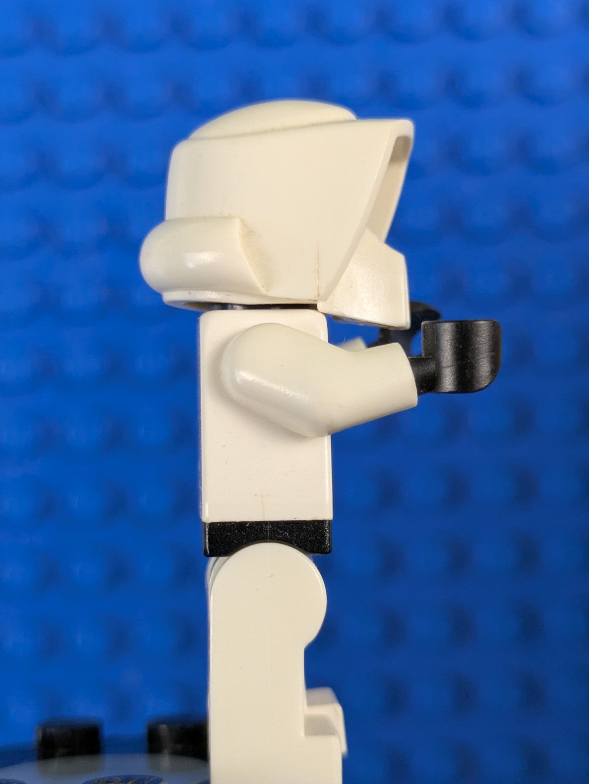 Lego Star Wars: Imperial Scout Trooper - Plain Black Head sw0005a Set 8038
