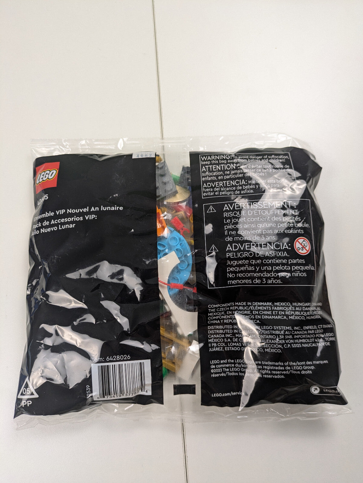 Lego LEGO Brand: Lunar New Year VIP Add On Pack polybag Set 40605 - Brand New